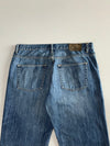 Lacoste Blue Distressed Straight Denim (W:36|L:44)