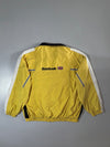 Reebok Vintage Windbreaker  Mustard Yellow Retro Stripe Trim (2XL/3XL)