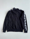 Philipp Plein Black Skull Tape Track Jacket (M)