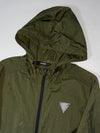 Guess Jeans Olive Green Hooded Parka Jacket (S)