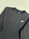 Nike Club Washed Black Crewneck Sweatshirt (M)