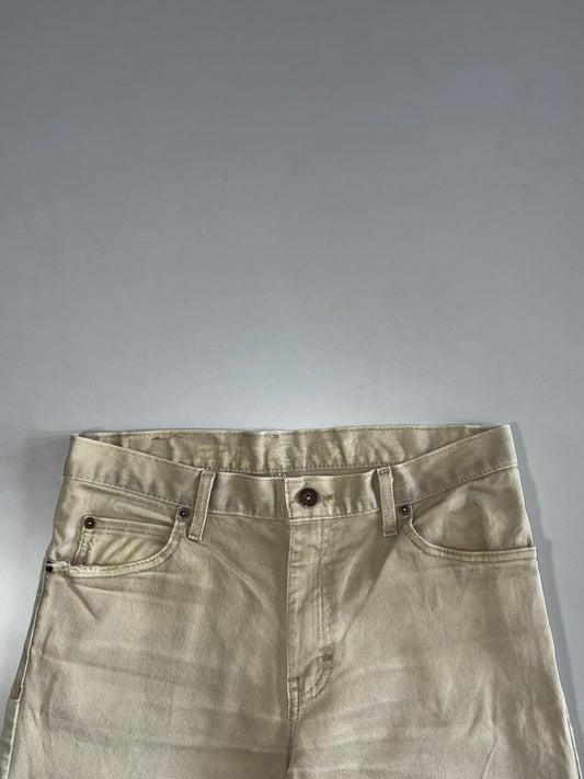 Dickies Khaki Denim Shorts (W:30|L:20)
