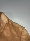 Vintage Banana Republic Tan Genuine Leather Button-Up Jacket Women’s (XS/S)