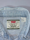 Levi’s Denim Button-Down Work Shirt – Light Wash Blue, (2XL/3XL)