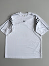 Adidas Striped Jersey T-Shirt (2Xl)