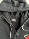 NBA Miami Heat Black Logo Zip Up Hoodie (M)