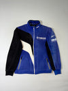 Yamaha Racing Paddock Gear Blue Black Technical Fleece Jacket (L)