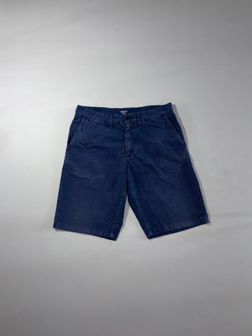 Carhartt WIP Navy Chino Shorts (W:34) (L:22)