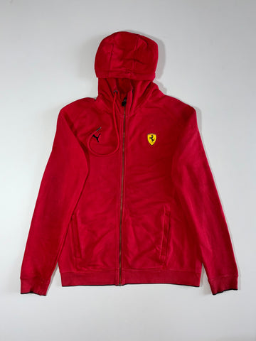 Puma Ferrari | Scuderia Ferrari Zip-Up Hoodie Red (L/XL)