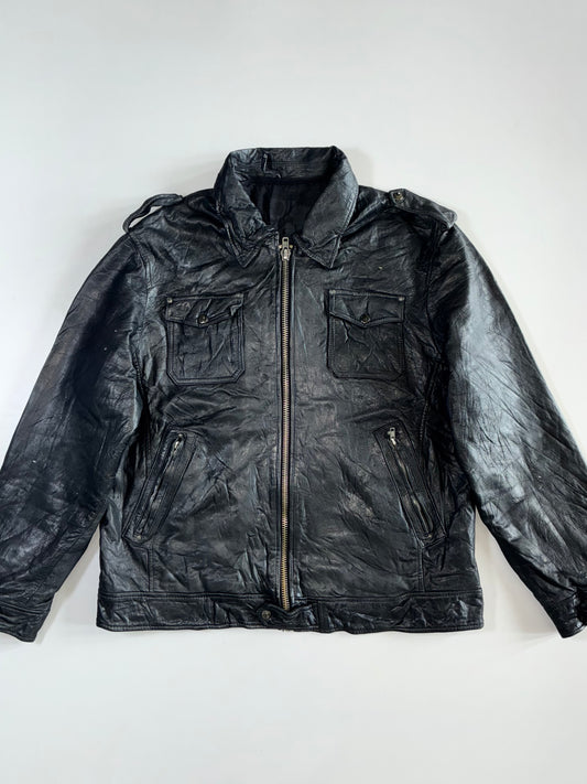 Premium Original Pure Leather Jacket (XL)