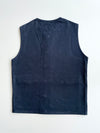 Small Bird's Overalls Co. Navy Workwear Vest – Made in Seoul |(S/M)