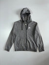 Nike | Grey Full Zip Hoodie | (M/L)