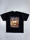 Vintage Thailand “The Elephant’s Kingdom” Souvenir Graphic Tee | Black (2XL)