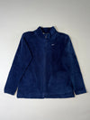 Nike Navy Blue Full-Zip Fleece Jacket (M)