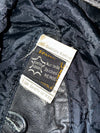 Vintage Real Leather Biker Jacket (L/XL)