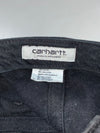 Carhartt Cap – Black Minimal Logo (Adjustable)