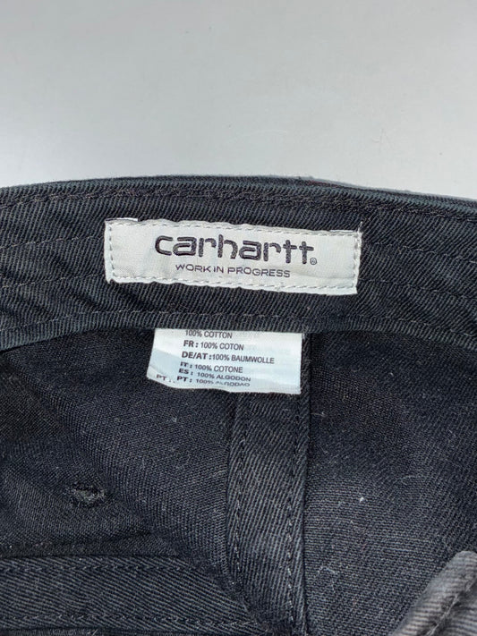 Carhartt Cap – Black Minimal Logo (Adjustable)