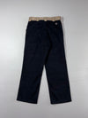 Dickies Skateboarding Two-Tone Black Workwear Pants (W:34) (L:42)