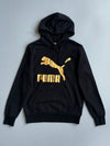 Puma | Gold Logo Hoodie Black | (S)