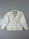 Copacabana Leather Bomber Jacket (Xl)