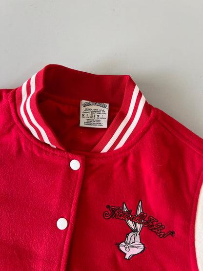 !                                                                                                           Looney Tunes Original Varsity Jacket (XS/S)