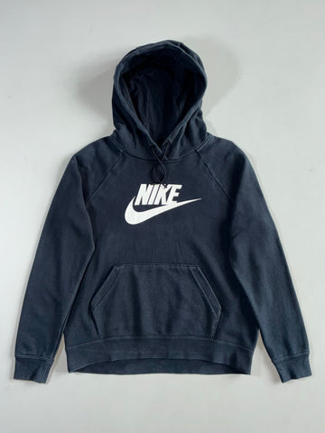 Nike Sportswear Black Big Futura Logo Hoodie (S)