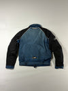 Vintage Alpinestars Navy Reflective Motorcycle Jacket Paded (L)
