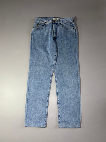 Vintage 90s Armani Jeans Light Wash Denim, Made in Italy (W:32) (L:43)