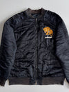 Maharishi Reversable Black Quilted Bomber Jacket Tiger Embroidery (L)