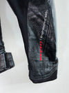 REV’IT! Black Genuine Leather Armoured Café Racer Jacket (S)