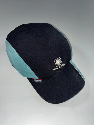 Vintage Black Yak Black Teal Schoeller Outdoor Cap (Adjustable)