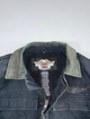 Vintage Harley-Davidson Eagle Wings Zip-Up Field (Padded) Jacket (L/Xl)