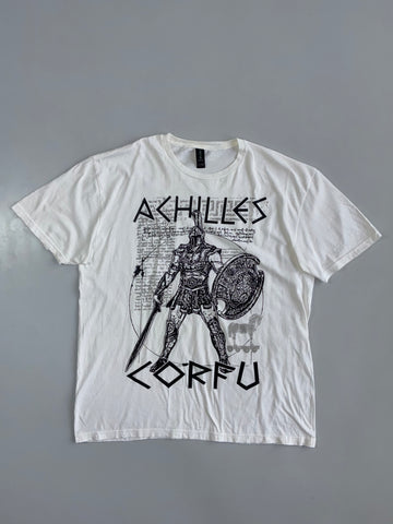 Gildan | Achilles Corfu Graphic Tee White | (L)
