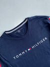 Tommy Hilfiger | Flag Logo Longsleeve Tee Navy | (XL)