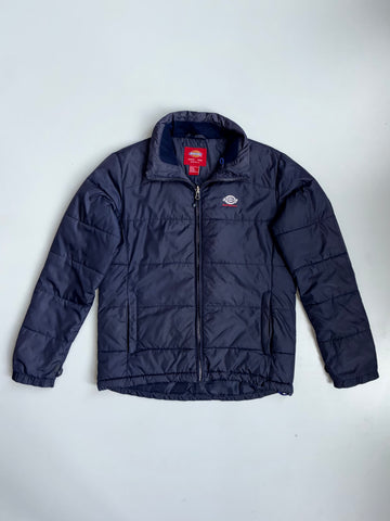 Dickies Since 1922 Navy Puffer Jacket (S)