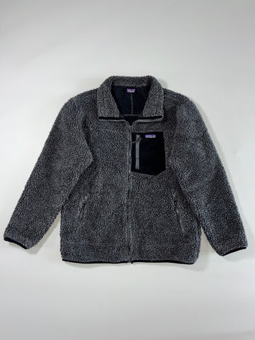 Patagonia Retro-X Sherpa Fleece Jacket – Grey (Full Zip) (M/L)