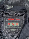 Vintage RK Sports Racing Motorcycle Jacket – Green / Black / White (M)
