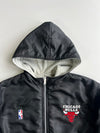 NBA Chicago Bulls Reversible Hooded Bomber Jacket(M)