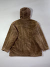 Brown Corduroy Hooded Jacket – (XL/2XL)