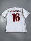 Adidas Climalite Adlershofer BC 08 White Football Club Jersey #16 (L)