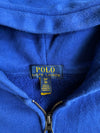 Polo Ralph Lauren Royal Blue Zip-Up Hoodie – Kids (XS)