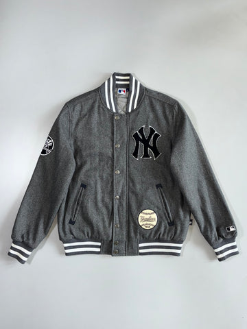MLB New York Yankees “Est. 1903” Vintage Wool Varsity Bomber Jacket (M/L)