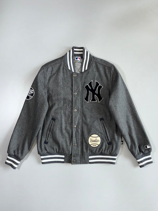MLB New York Yankees “Est. 1903” Vintage Wool Varsity Bomber Jacket (M/L)