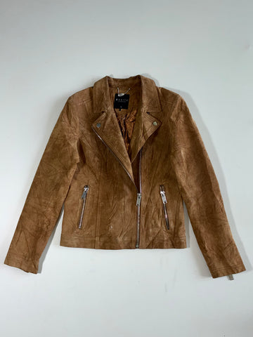 Vintage Premium Original Suede Leather Jacket Women’s (XS)