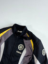 Vintage Yamaha Black Yellow Mesh Racing Jacket Padded (L)