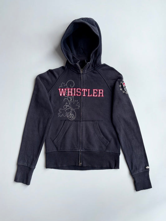 Roots | Whistler Navy Zip Hoodie | (XS)