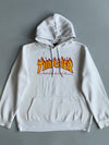 Thrasher Magazine Flame Logo Hoodie (L)