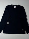 Aape by A Bathing Ape | Black Layered Sleeve Universe Tee | (M)
