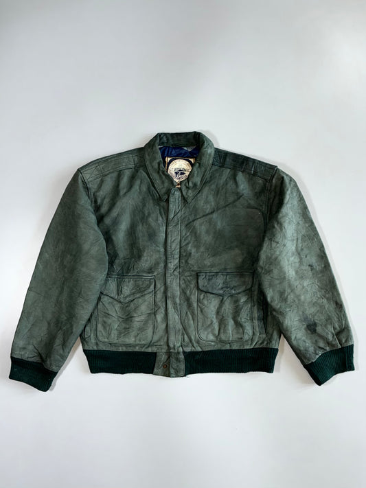 Paris Sport Club Premium Original Sued Leather Jacket (M)