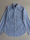 Ralph Lauren Blue Gingham Check Slim Fit Shirt (S)